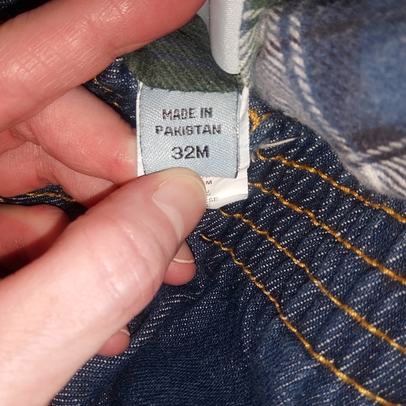 Men's Haband's Ice House Flannel Lined Slacks 32M - Picture 4 of 5